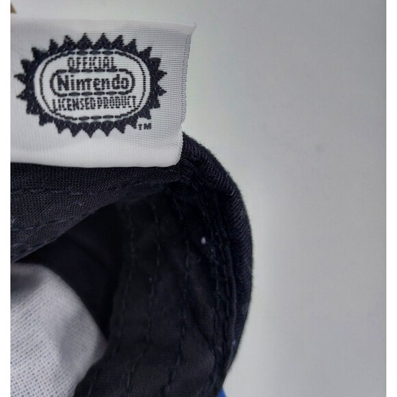 Rare Vintage Pokemon Hat 00's  Mewtwo Pikachu Youth Cap Strapback Blue/Black - Picture 9 of 10